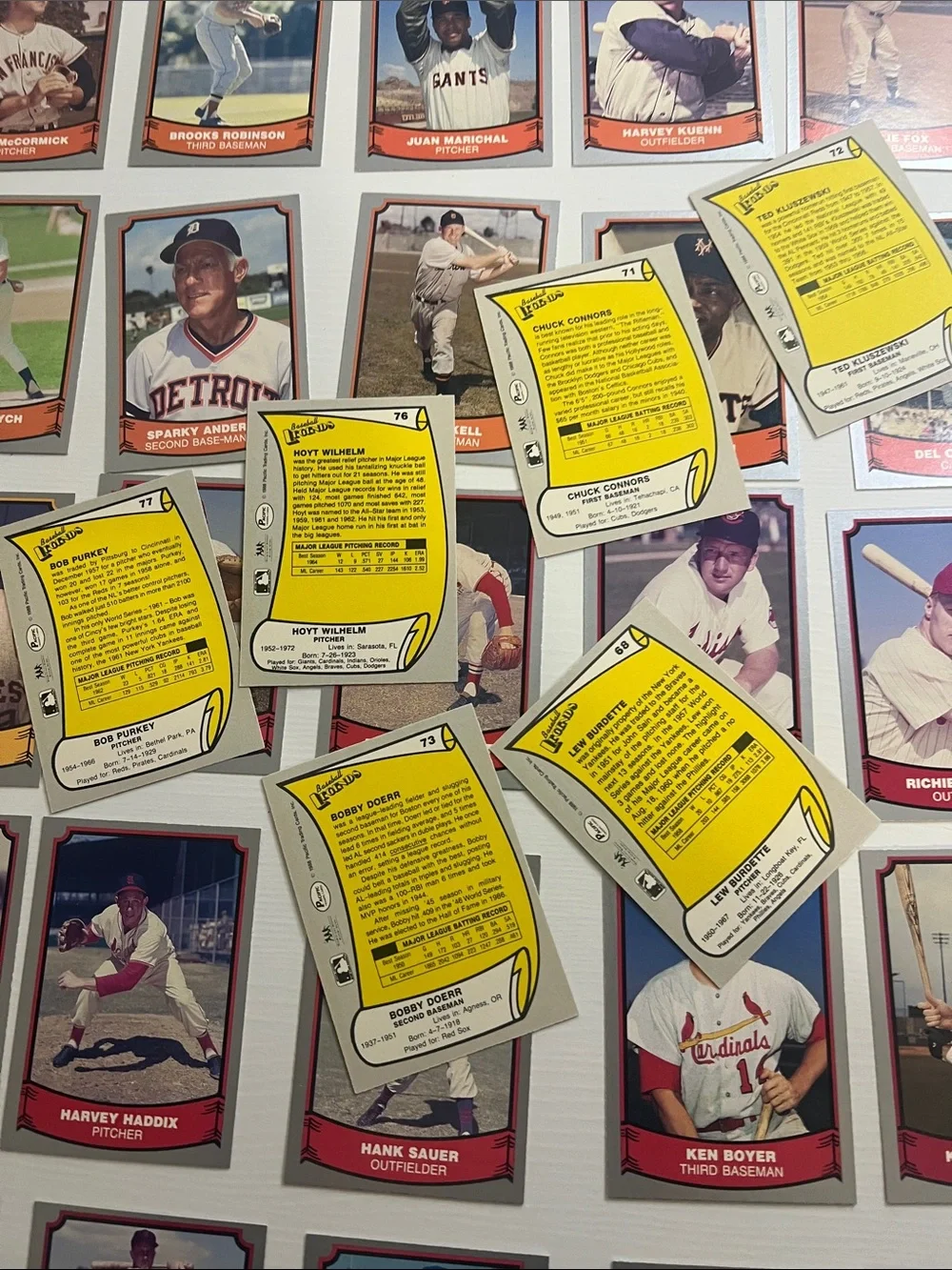 40+ 1988 Pacific Baseball Legend Trading Card Lot